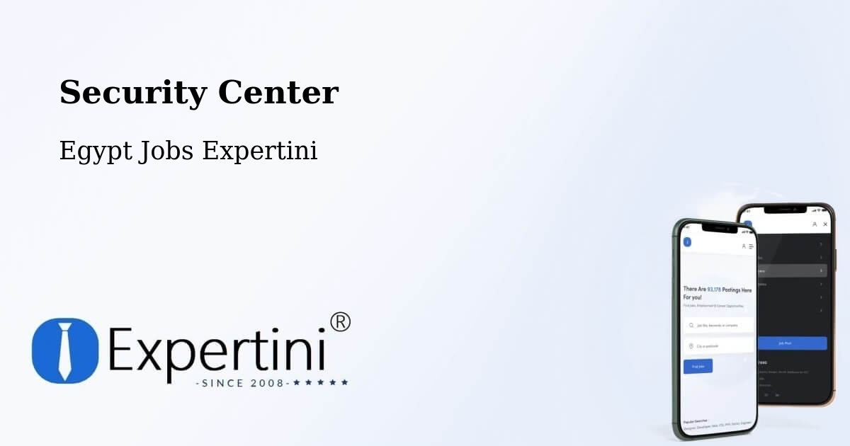 Security & Compliance – Munshāt ‘Alī Āghā - Egypt Jobs Expertini